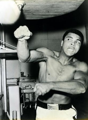 Cassius Clay Poster bw vintage pic 27"x40" The Poster Depot