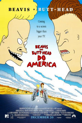 Beavis And Butthead poster Do America for sale cheap United States USA