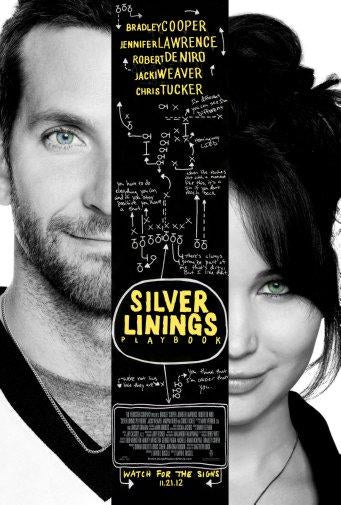 Silver Linings Playbook Metal Movie Poster 8in x 12in