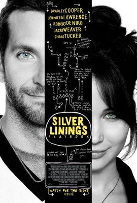 Silver Linings Playbook Metal Movie Poster 8in x 12in