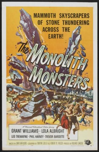 Monolith Monsters poster 24in x 36in The Poster Depot