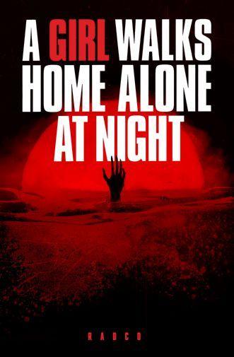 Girl Walks Home Alone A poster 16in x24in