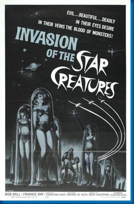 Invasion Of The Star Creatures poster
