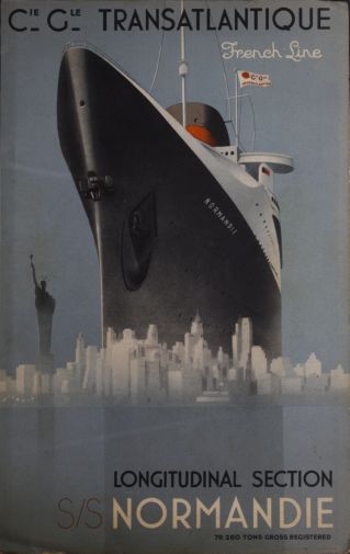 France Cruise Line poster for sale cheap United States USA