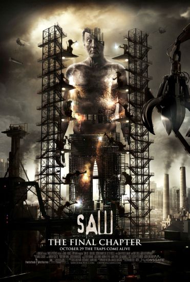 Saw 3D poster 24in x 36in for sale cheap United States USA
