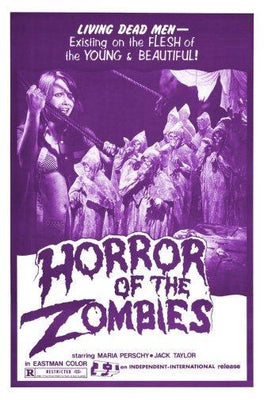 Horror Of Zombies poster 16inch x 24inch Poster 16x24
