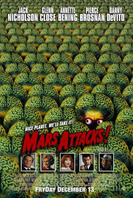 Mars Attacks poster 24x36 The Poster Depot