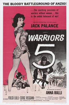 Warriors Five 5 poster for sale cheap United States USA