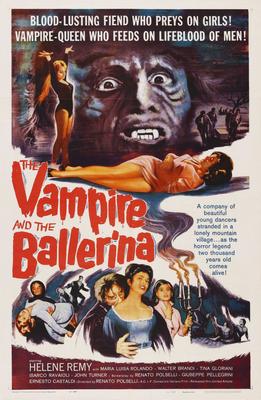 Vampire And The Ballerina The poster for sale cheap United States USA
