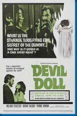 Devil Doll poster 16inx24in 