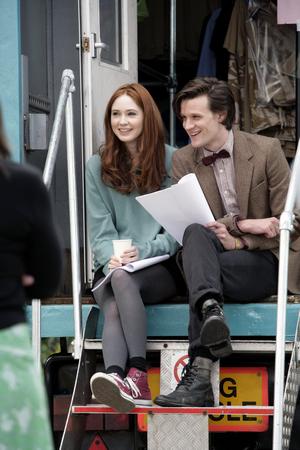 Matt Smith Karen Gillan Dr. Who poster| theposterdepot.com The Poster Depot