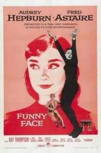 Funny Face poster Audrey Hepburn 16in x24in