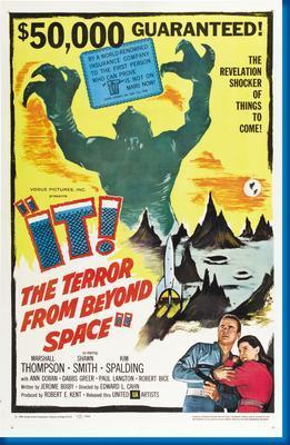 It The Terror From Beyond Space movie poster Metal Print 8in x 12in