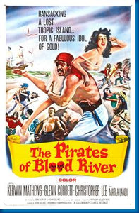 Pirates Of Blood River poster for sale cheap United States USA