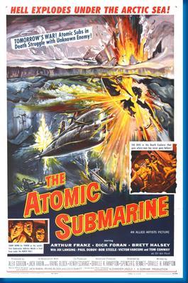 Atomic Submarine Poster 27 inches x 40 inches