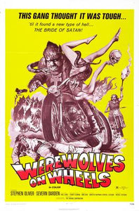 Werewolves On Wheels poster for sale cheap United States USA