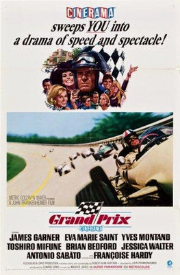 Grand Prix Metal Movie Poster 8in x 12in