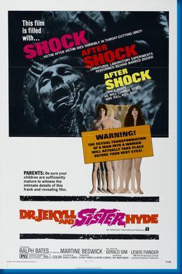 Dr. Jekyll And Sister Hyde poster 27"x40" The Poster Depot