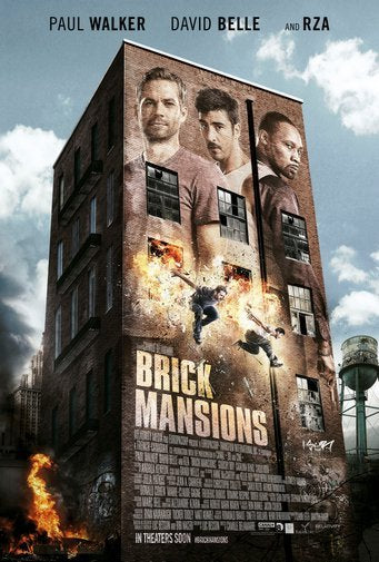 Brick Mansions poster for sale cheap United States USA