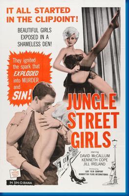 Jungle Street Girls Metal Movie Poster 8in x 12in The Poster Depot