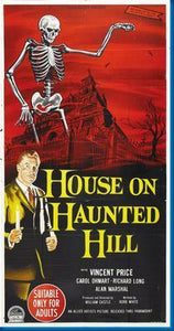 House On Haunted Hill poster 20inx24in