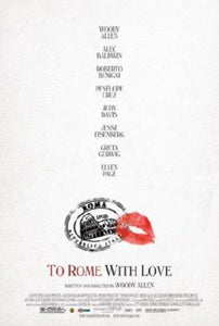 To Rome With Love poster 16inx24in 