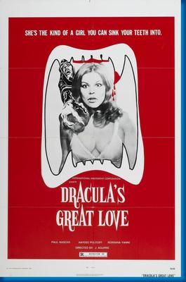 Count Dracula S Great Love poster for sale cheap United States USA