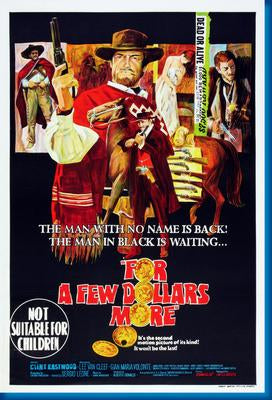 For A Few Dollars More poster 24x36 The Poster Depot
