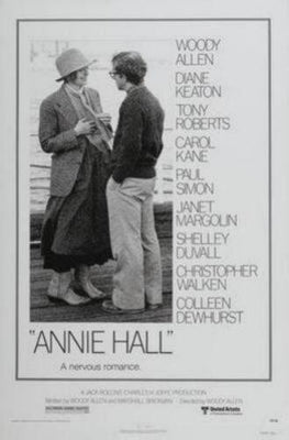 Annie Hall Metal Movie Poster 8in x 12in The Poster Depot
