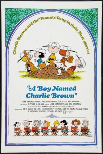 A Boy Named Charlie Brown poster 27in x 40in