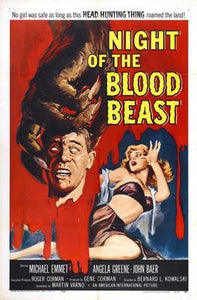 Night Of Blood Beast movie poster Sign 8in x 12in