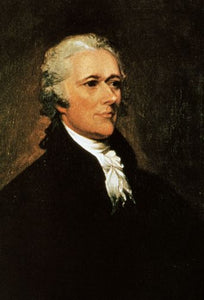 Alexander Hamilton Portrait Poster 24in x 36in