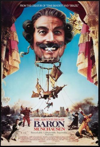 Baron Munchausen movie poster Sign 8in x 12in