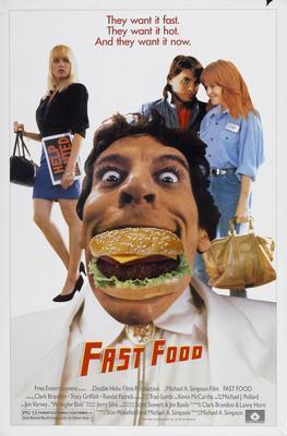 Fast Food movie poster Sign 8in x 12in
