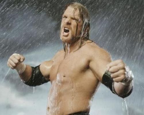 Wwe Triple H poster Wet Fists 24in x36in