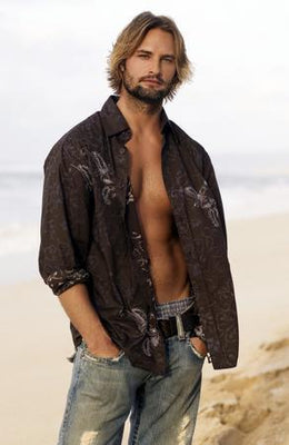Josh Holloway Poster open shirt lost
