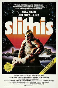 Slithis movie poster Sign 8in x 12in