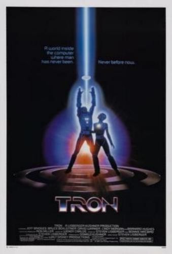 Tron poster 24in x36in