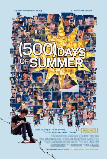 500 Days Of Summer movie poster Sign 8in x 12in