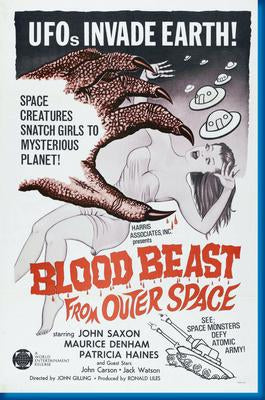 Blood Beast From Outer Space Poster