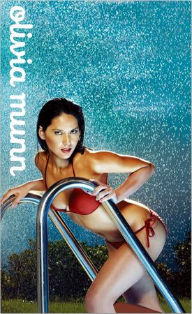 Olivia Munn Poster Red Bikini