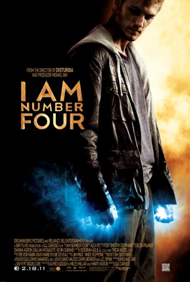 (11inx17in) I Am Number Four Movie Poster Print 11inx17in Movie Tv Art