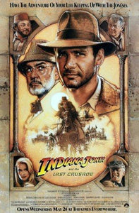 Indiana Jones Last Crusade poster 24x36