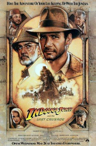 Indiana Jones Last Crusade poster 16x24