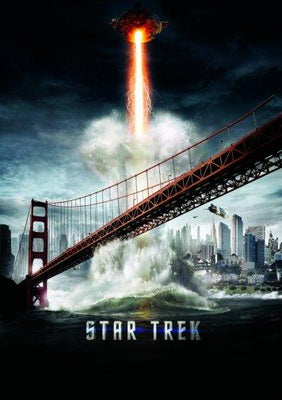 Star Trek Into Darkness Metal Movie Poster 8in x 12in