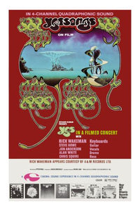 Yes poster Songs Concert for sale cheap United States USA