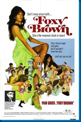 Foxy Brown Pam Grier poster for sale cheap United States USA