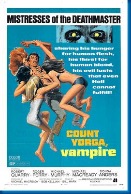Count Yorga Vampire poster for sale cheap United States USA