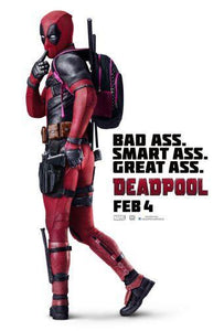 Deadpool movie poster Sign 8in x 12in