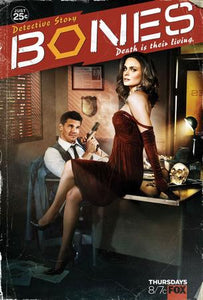 Bones poster Detective Story art for sale cheap United States USA